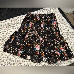A New Day Floral Skirt size XL NWOT